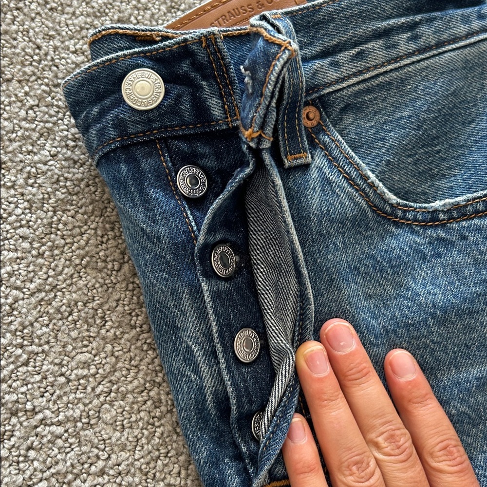 Levi’s Denim Blue Women's Skirt - Picture 4 of 6